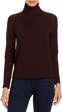 French Terry Sport Luxe Turtleneck
