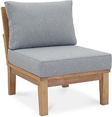 Marina Outdoor Patio Teak Armless Chair