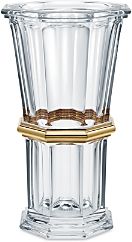 Harcourt Straight Vase, Gold