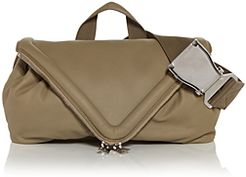 Leather Messenger Belt Bag