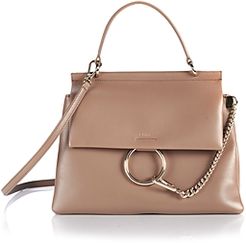 Faye Medium Leather Day Bag