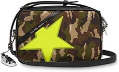 Deluxe Brand Yellow Camouflage Print Star Bag