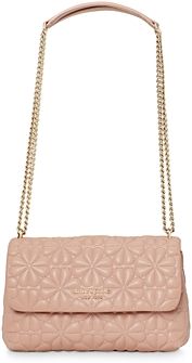 Bloom Quilted Small Convertible Leather Crossbody