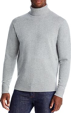 Crafted Alpine Merino Wool & Cashmere Regular Fit Turtleneck Sweater