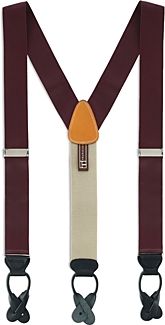 Hudson Nylon Button End Suspenders