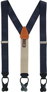 Hudson Nylon Button End Suspenders