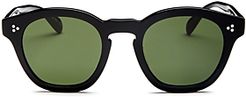 Boudreau Round Sunglasses, 48mm