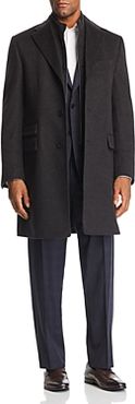 Id Wool Topcoat with Zip-Out Bib