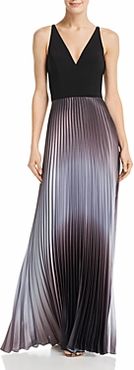 Pleated Shimmer Gown - 100% Exclusive