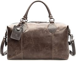 Logan Overnight Leather Duffle Bag