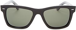 Polarized Oliver Square Sunglasses, 54mm