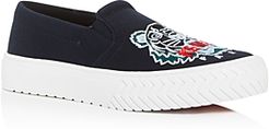 K-Skate Embroidered Slip-On Sneakers