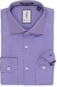 Roscoe Jacquard Regular Fit Dress Shirt