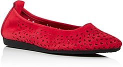 Lilly Perforated Ballet Flats