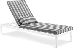 Perspective Cushion Outdoor Patio Chaise Lounge Chair