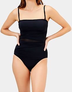 Ruched One Piece Swimsuit