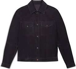 Leather Regular Fit Shirt Jacket