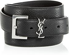 Milo Logo Leather Belt