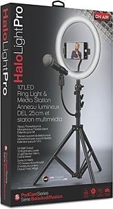 On Air HaloLight Pro 10 Led Ring Light with Large Tripod Floor Stand