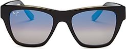 Unisex Ekolu Polarized Square Sunglasses, 54MM