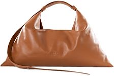 Large Puffin Leather Shoulder Bag