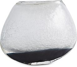 Large Crackled Frozen Vase