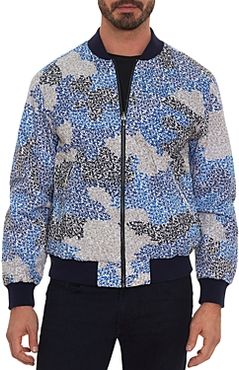 Toy Soldiers Print Classic Fit Bomber Jacket