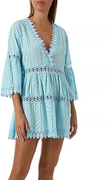 Victoria Crochet Cover-Up Dress