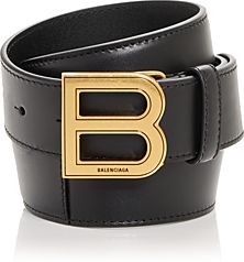 Hourglass Large Leather Belt