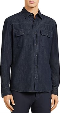 Ermenegildo Zegna Cotton Denim Shirt