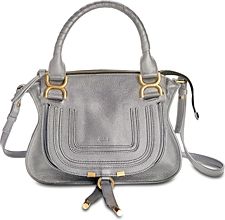 Marcie Small Leather Satchel