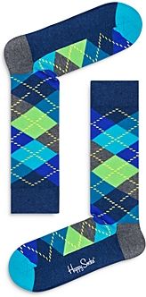 Argyle Crew Socks