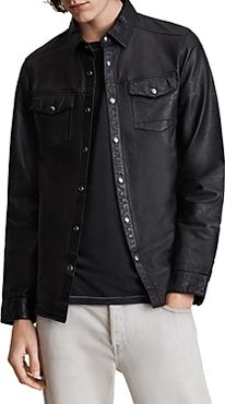 Irwin Leather Regular Fit Button Down Shirt