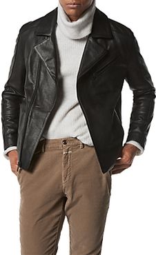 Farnworth Asymmetrical Leather Moto Jacket
