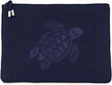 Turtle Embossed Pouch