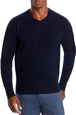 Journeyman Wool Cashmere V Neck Sweater