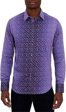 Callisto Printed Woven Long Sleeve Shirt