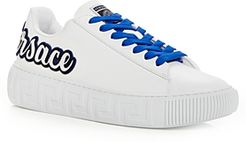 Logo Patch Low Top Sneakers