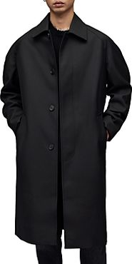 Lester Oversized Long Black Coat