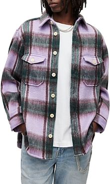 Zeiser Check Oversized Fit Shirt Jacket