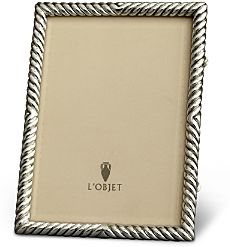 Deco Twist Platinum Frame, 8 x 10