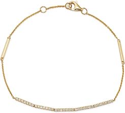 Diamond Bracelet in 14K Yellow Gold, 0.20 ct. t.w. - 100% Exclusive