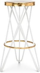 Lorna Gold Leaf Barstool