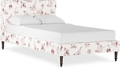 Gray Malin x Cloth & Co. Rowan Full Platform Bed with Fancy Cone Leg