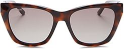 Rikki Square Sunglasses, 55mm