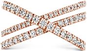 18K Rose Gold Harley Wrap Power Band with Diamonds & Pink Sapphire