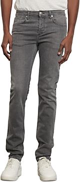 Washed Slim Fit Jeans in Gray
