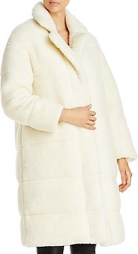 Bagaud Reversible Faux Shearling Down Coat