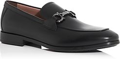Ree Double Gancini Bit Leather Loafers - Wide
