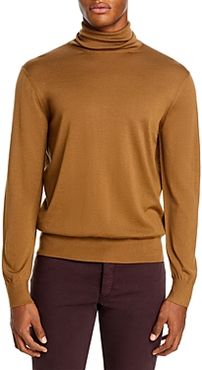 Merino Wool Slim Fit Turtleneck Sweater